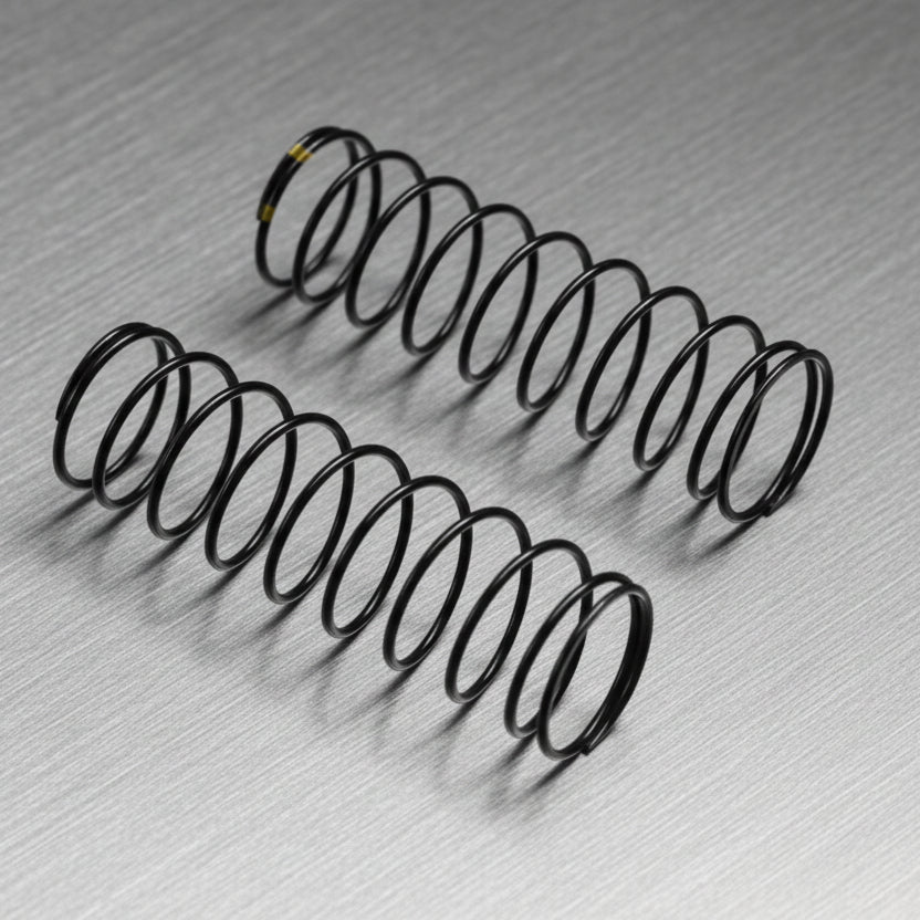 Rear Springs, Yellow, 2.10lb, 13mm (2) by TLR