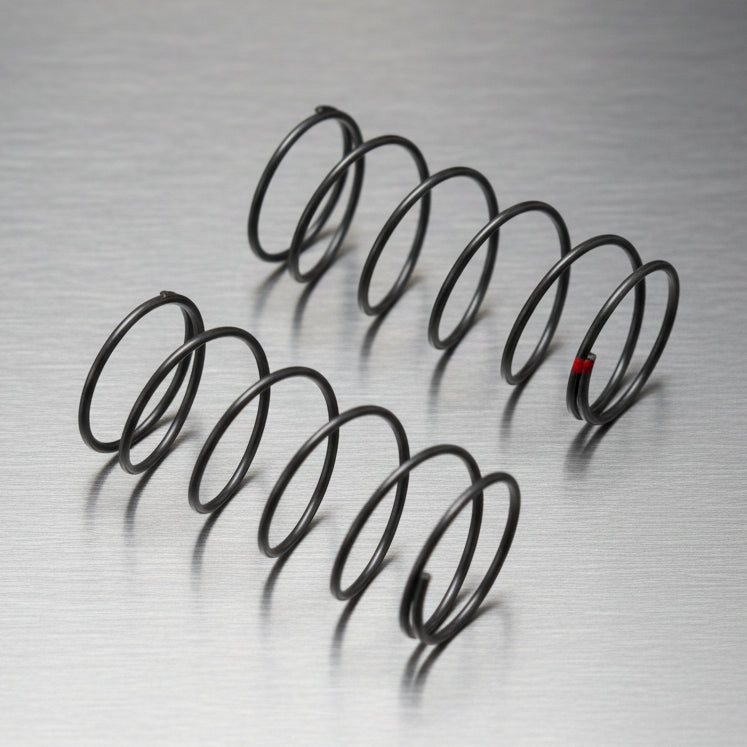 Front Springs, Orange, 3.75lb, 13mm (2) by TLR