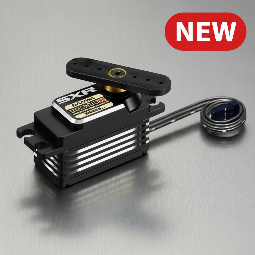 Sanwa PGS-LHR HV Super Speed Low Profile Servo (PLEASE ORDER)