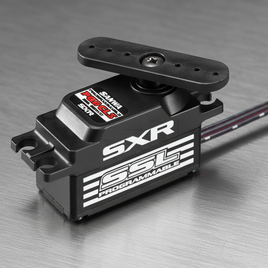 Sanwa PGS-CL II Low Profile SXR Response 0.08sec 16.6kg 7.4V Coreless Servo (PLEASE ORDER) (Copy)