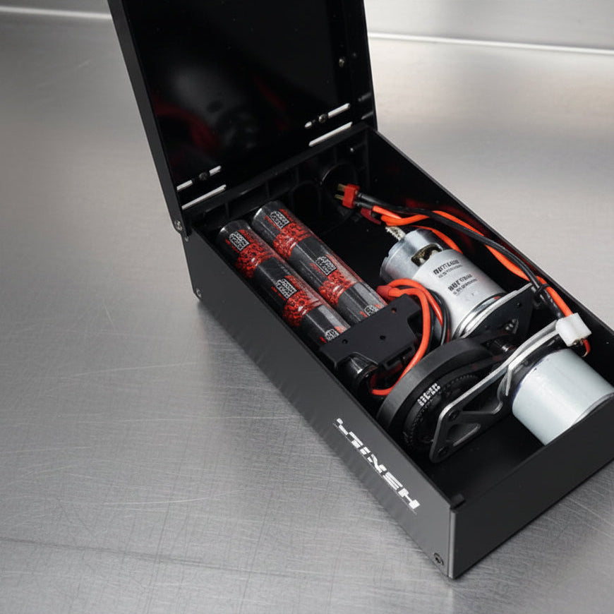 775x2 Aluminum Lightweight Starter Box (Off Road / GT) by Koswork (Batteries not included)
