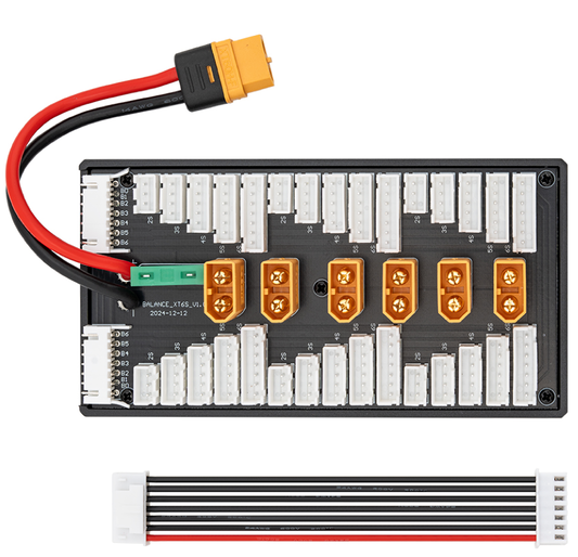 Multi 2s-6s lipo parallel  Balance Charging adapter board TX60