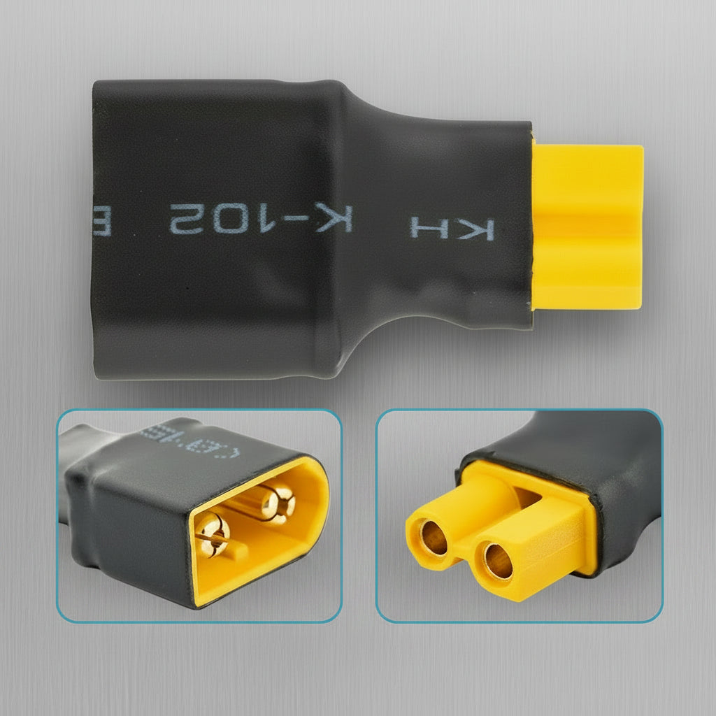 XT30 Female to XT60 Male Adapter