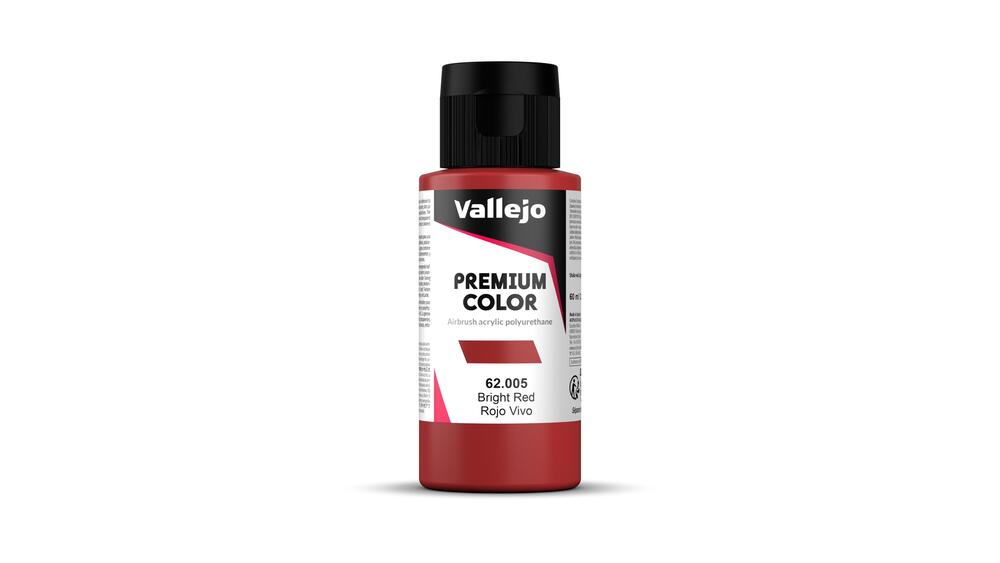 Vallejo – Premium Color – Bright Red 60 ml