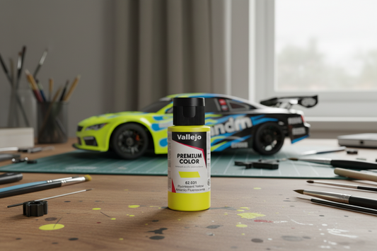 Vallejo – Premium Color – Fluorescent Yellow 60 ml
