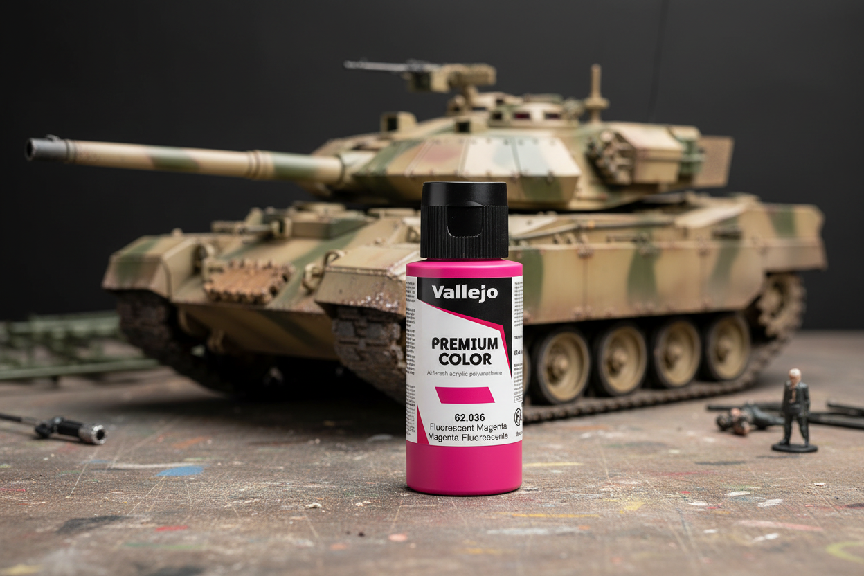 Vallejo – Premium Color – Fluorescent Magenta 60 ml