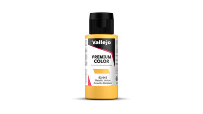 Vallejo – Premium Color – Metallic Yellow 60 ml
