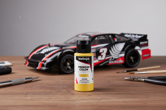 Vallejo – Premium Color – Metallic Yellow 60 ml