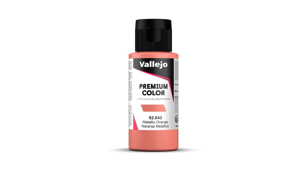 Vallejo – Premium Color – Metallic Orange 60 ml