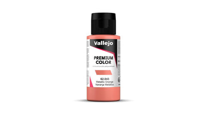 Vallejo – Premium Color – Metallic Orange 60 ml