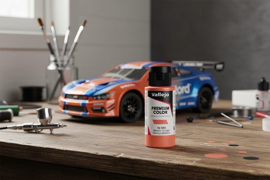Vallejo – Premium Color – Metallic Orange 60 ml