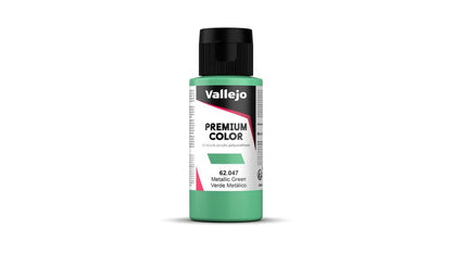 Vallejo – Premium Color – Metallic Green 60 ml