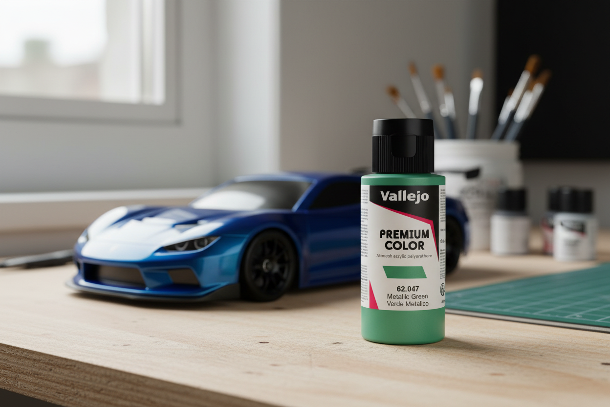 Vallejo – Premium Color – Metallic Green 60 ml