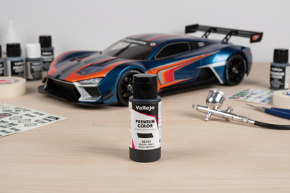Vallejo – Premium Color – Metallic Black 60 ml