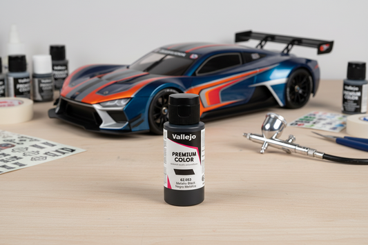 Vallejo – Premium Color – Metallic Black 60 ml