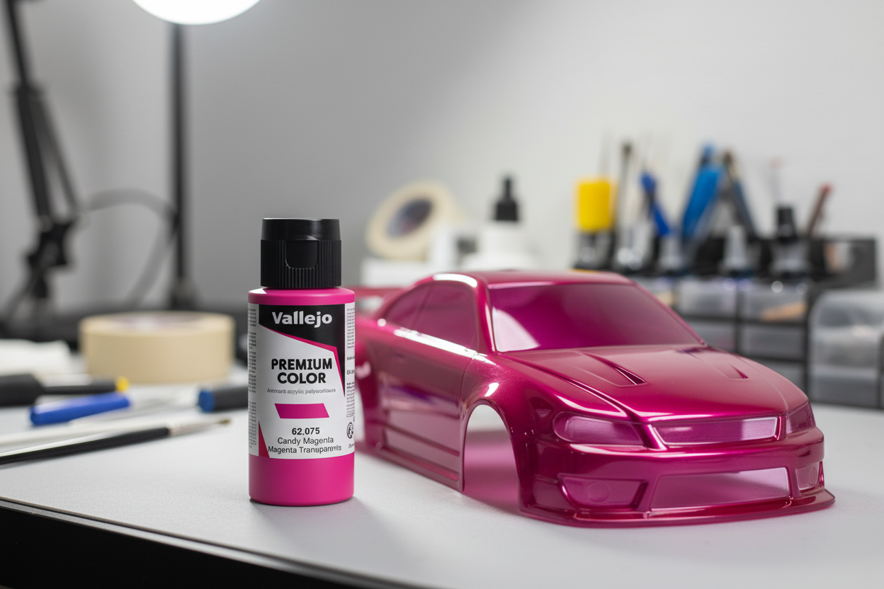 Vallejo – Premium Color – Candy Magenta 60 ml