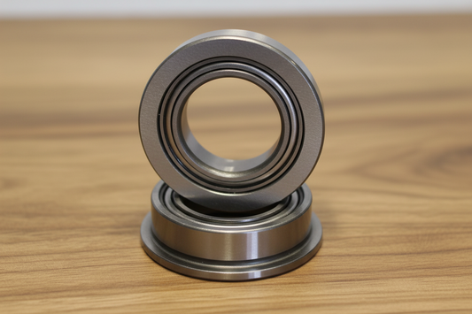 Bearings 5x8x2.5 Metal shields Flanged (2)