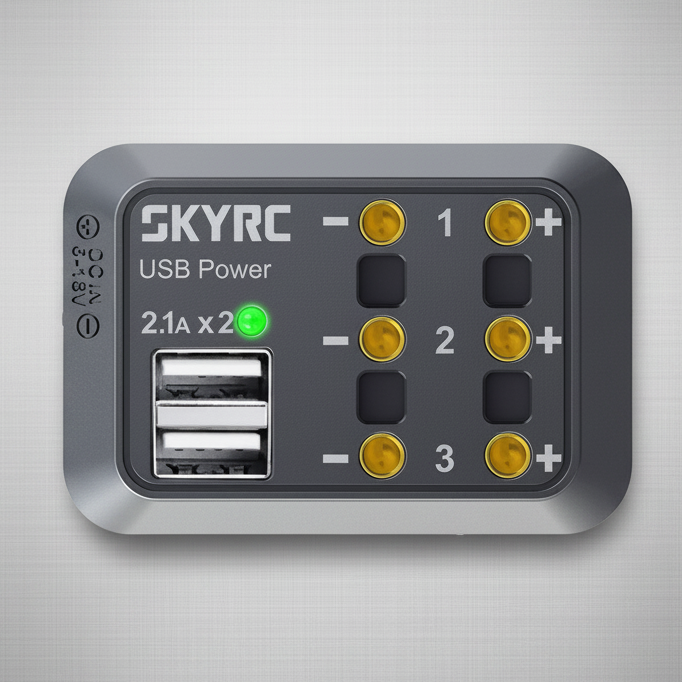 SKYRC Omni DC Power Distributor  Banana Male Connector