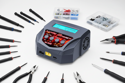 C6D Mini AC Charger, 6A 60W, 2-4S LiPo, LiFe, LiHV, Lilon, NiMH NiCd Pb 6V-12V