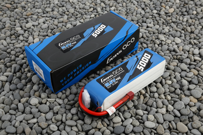 Gens Ace 5000mAh 5S 18.5v 45C Lipo Battery for F3A 154x46x38mm 600g with EC5 Plug and XH Balance IN TRANSIT