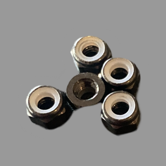 M4 Nylock Nuts (5)