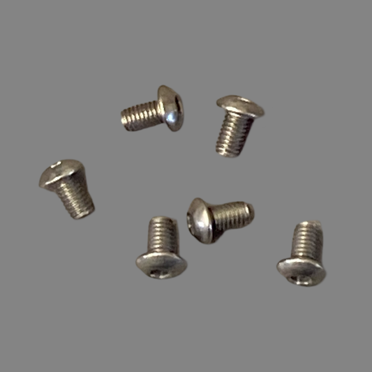 Titanium Roundhead Screws 3x5 (6)