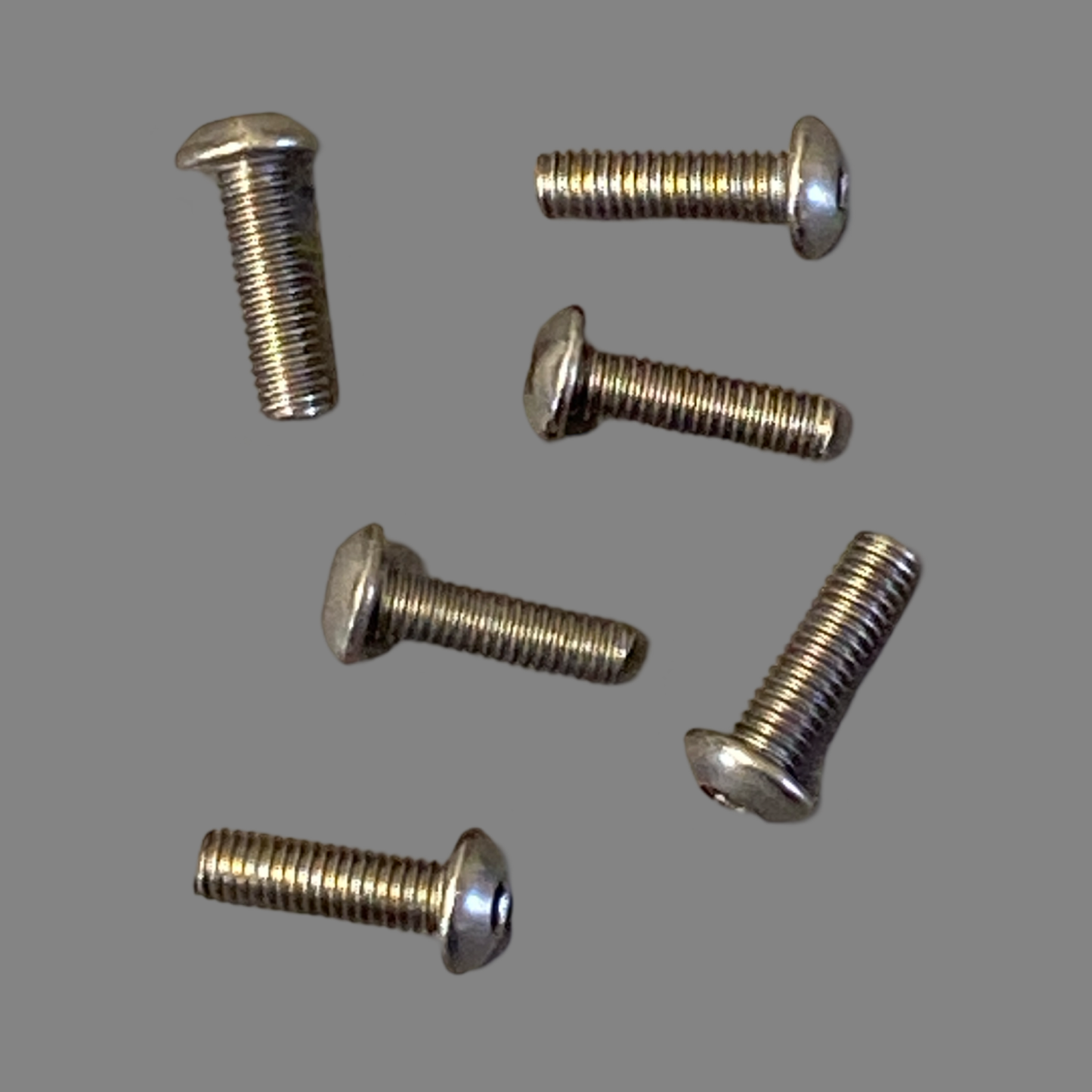 Titanium Roundhead Screws 3x10 (6)