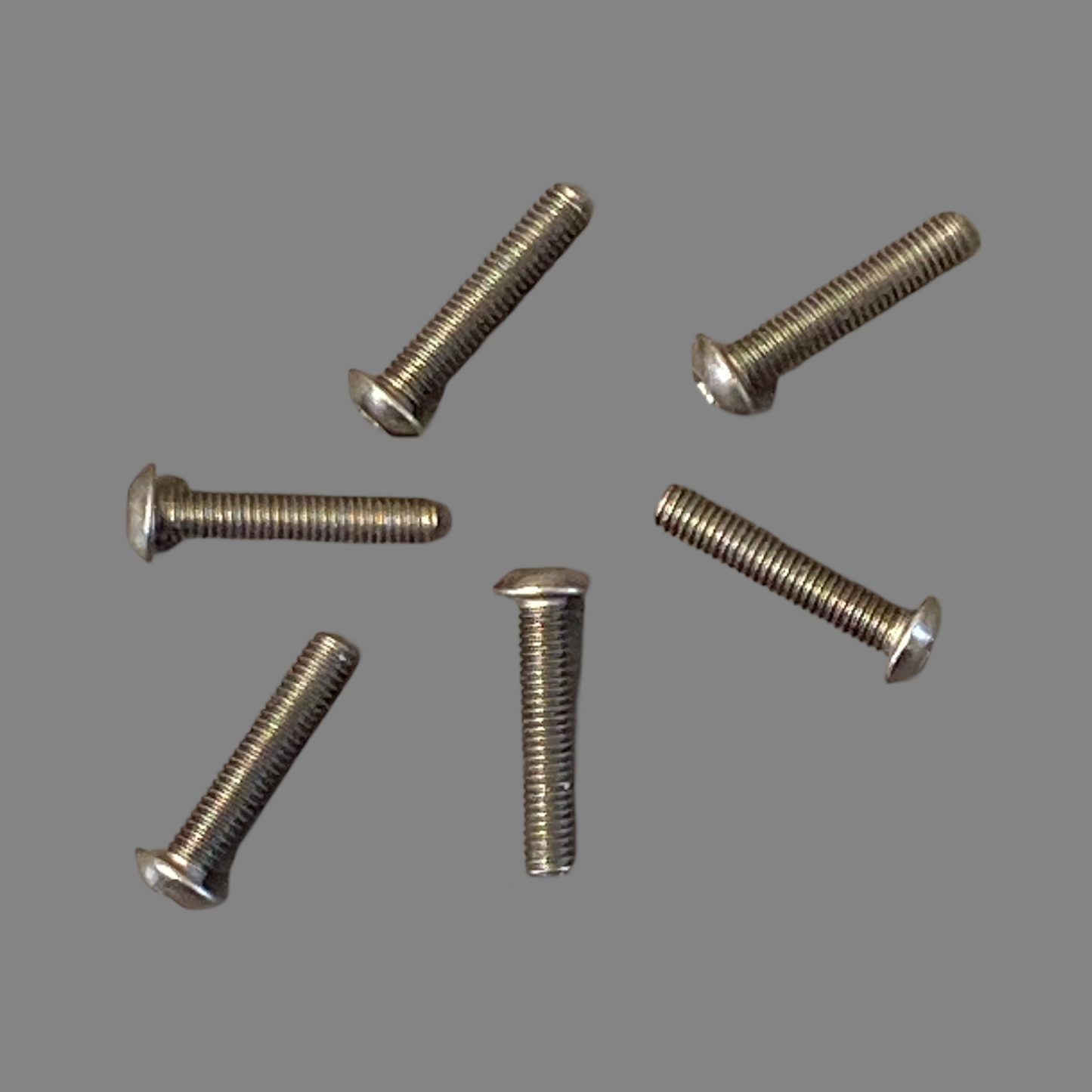 Titanium Roundhead Screws 3x15 (6)