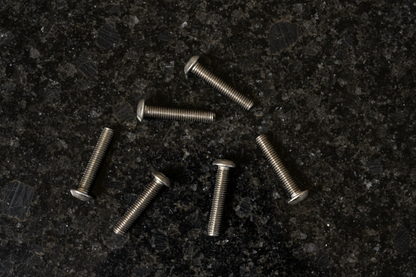 Titanium Roundhead Screws 3x16 (6)