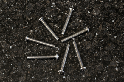 Titanium Roundhead Screws 3x24 (6)