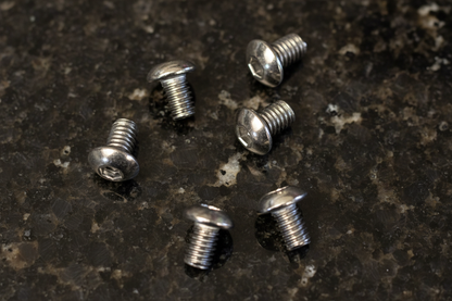 Titanium Roundhead Screws 4x6 (6)