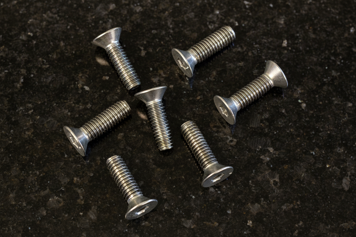 Titanium Countersunk 3x10 (6)