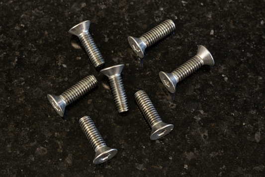 Titanium Countersunk 3x10 (6)