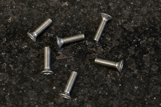 Titanium Countersunk 3x12 (6)