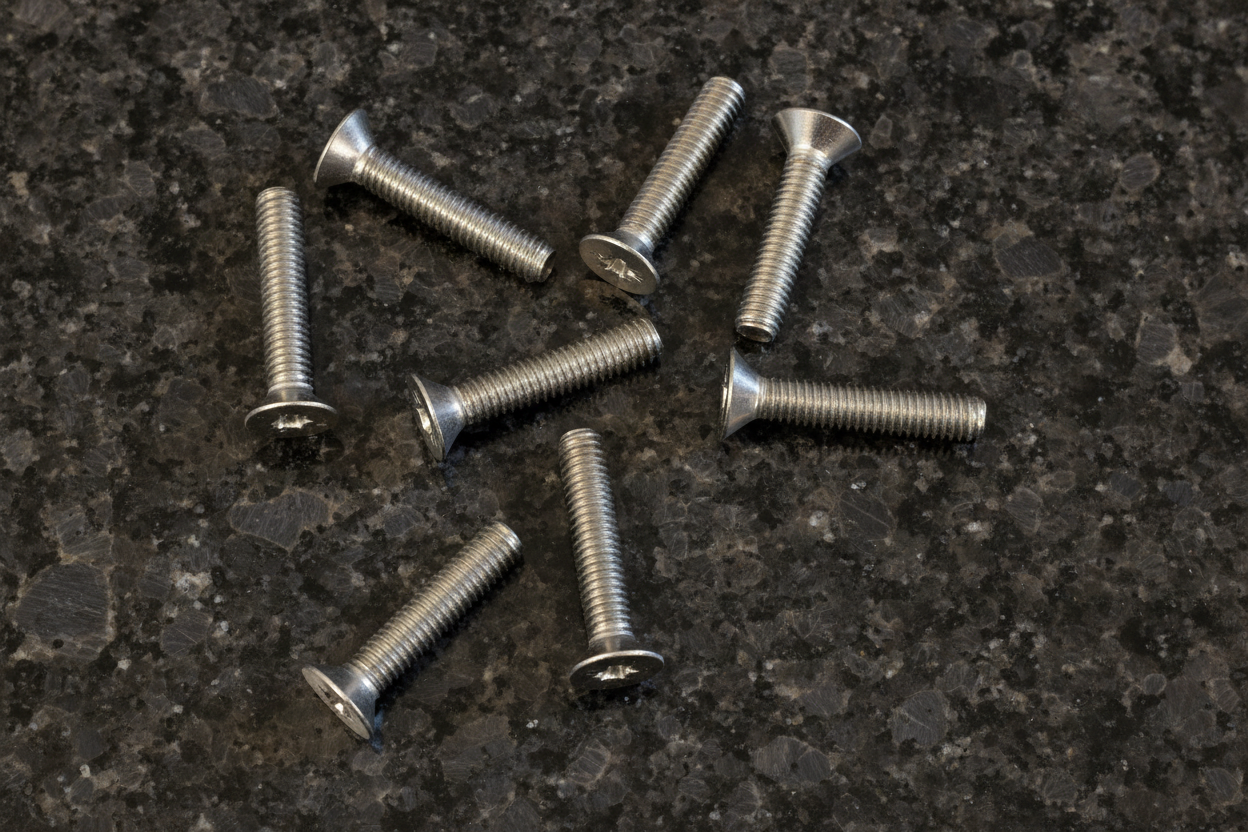 Titanium Countersunk 3x15 (6)