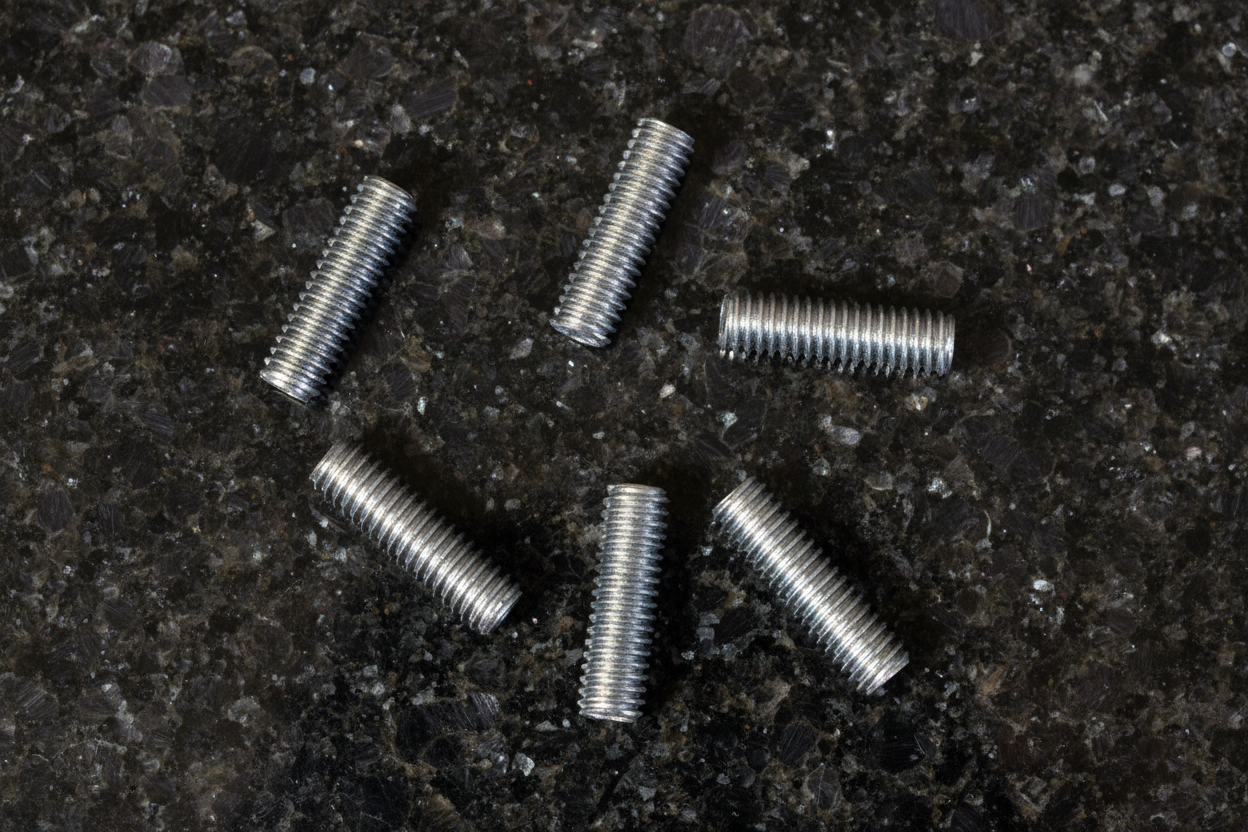 Titanium Grub Screws 3x10 (6)