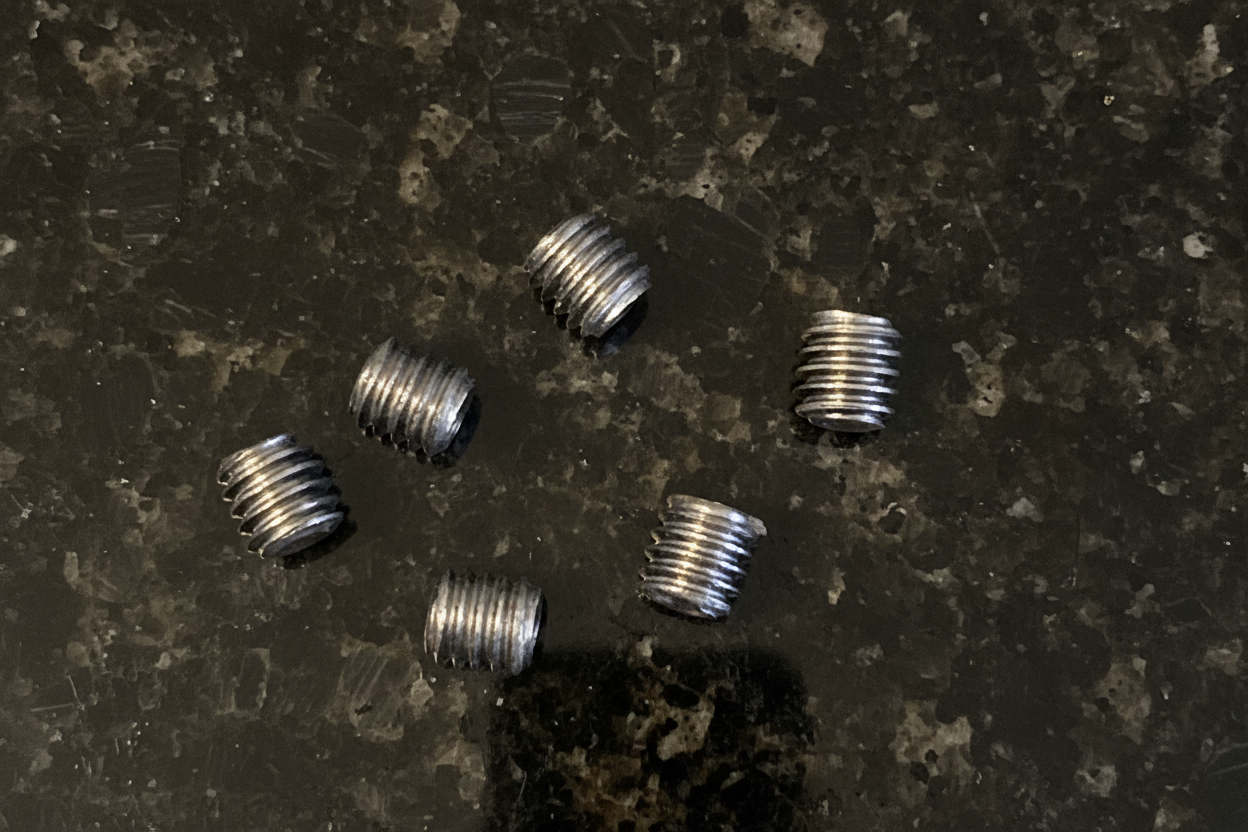 Titanium Grub Screws 4x4 (6)