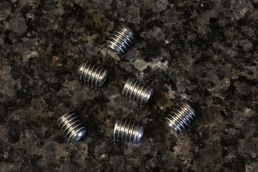 Titanium Grub Screws 4x5 (6)