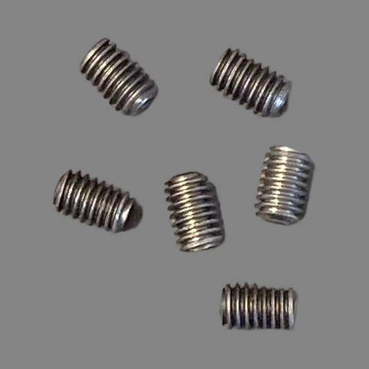 Titanium Grub Screws 4x6 (6)