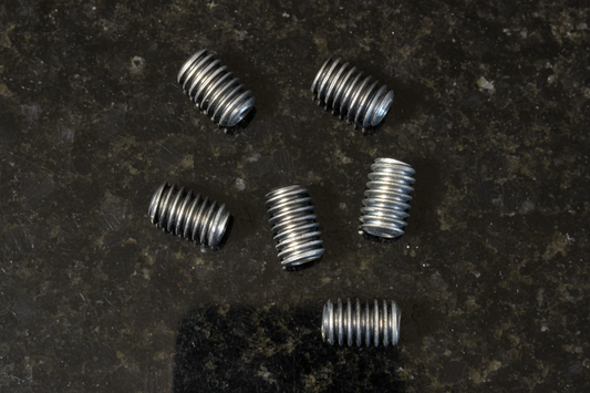 Titanium Grub Screws 4x6 (6)