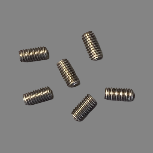 Titanium Grub Screws 4x8 (6)