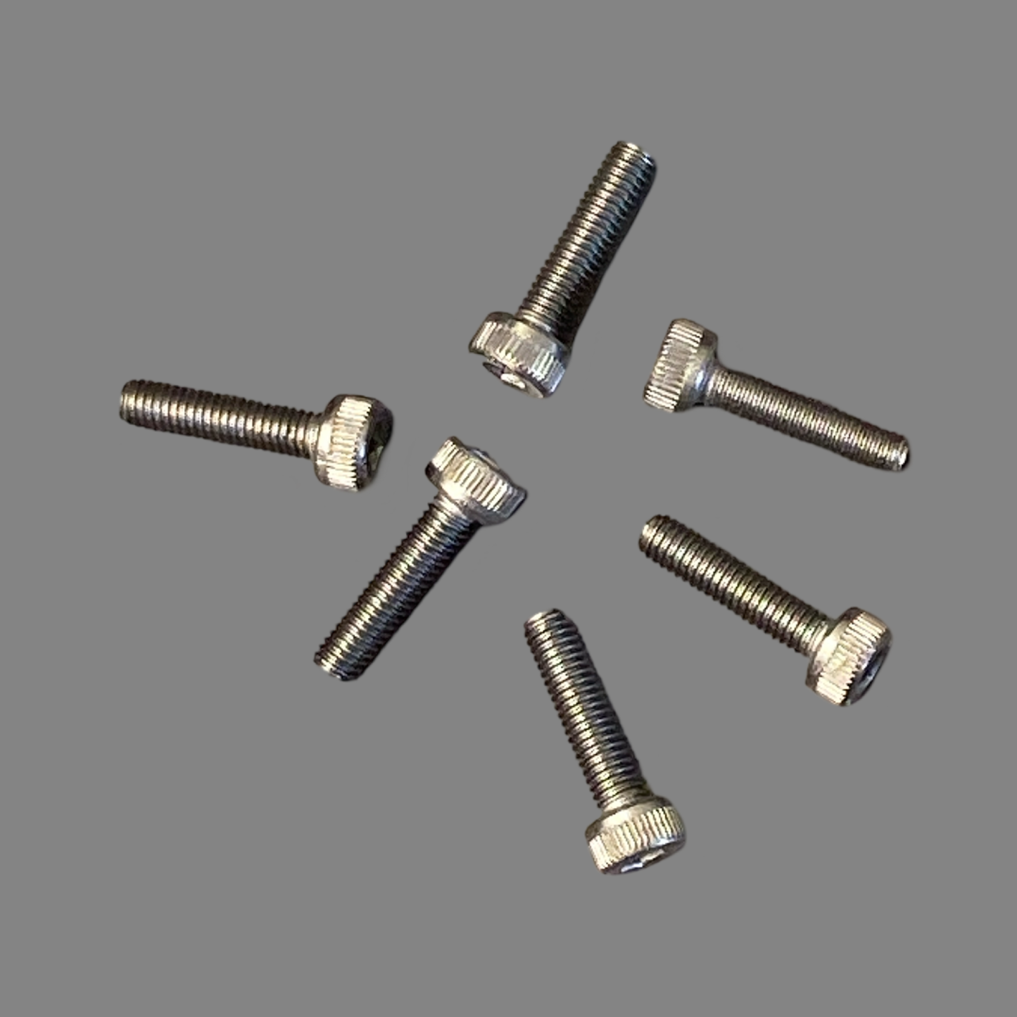 Titanium Caphead Screws 3x12 (6)