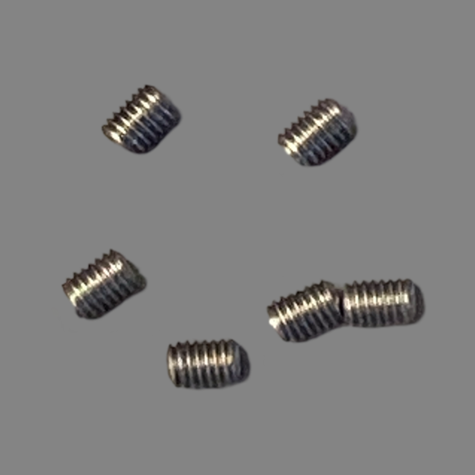 Titanium Grub Screws 3x4 (6)