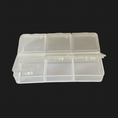 Storage container 1 x6 compartments