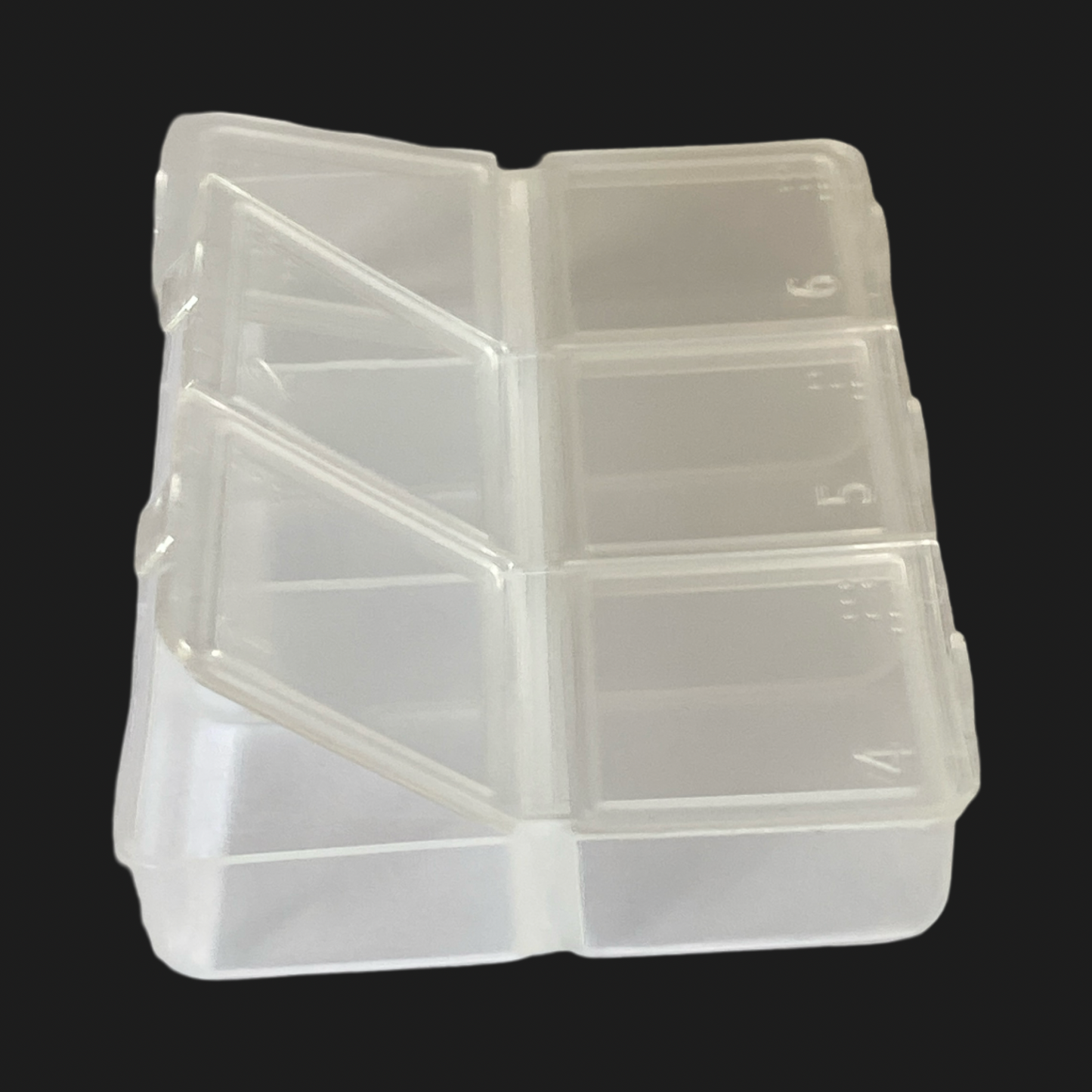 Storage container 1 x6 compartments