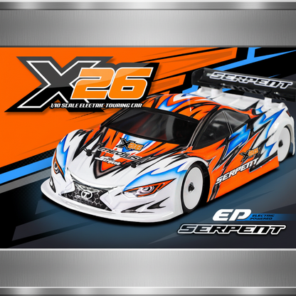 Medius X26 carbon 1/10 EP (SER400051) Please order