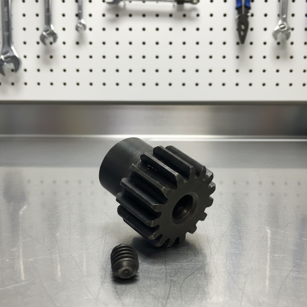 15T Mod1 Pinion steel (1)