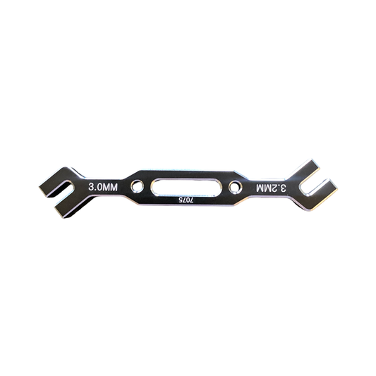 Turnbuckle Nut Ball Wrench Aluminium 3.0+3.2mm