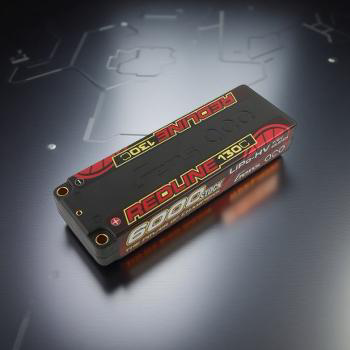 Gens Ace Redline HV Race Series 6000mAh LCG 2S 7.6v 130C Lipo Battery 5mm Plug 276g 23mm High