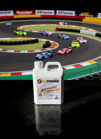 ZOOM Fuel 2 Litre Nitromethane 15% ON-ROAD AVAILABLE TO ORDER: